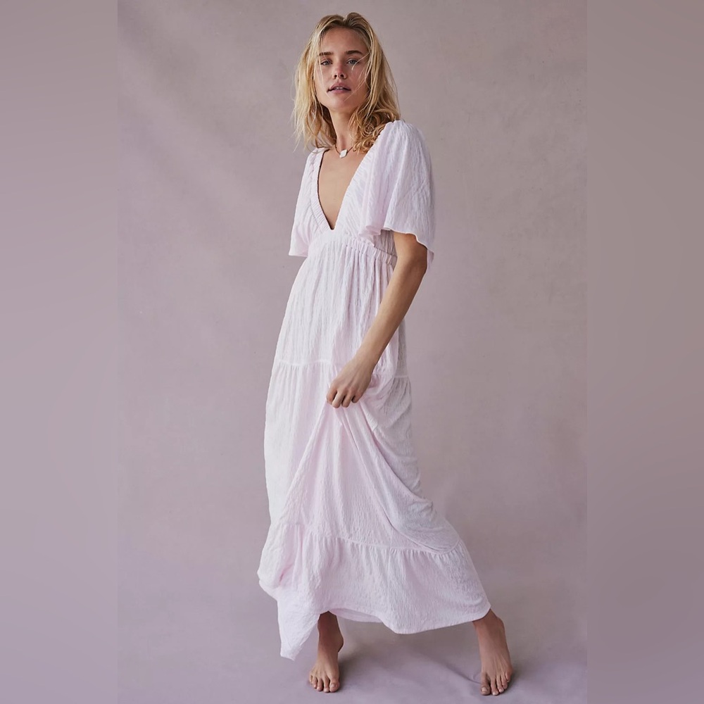 Free People La La Maxi Dress (M)